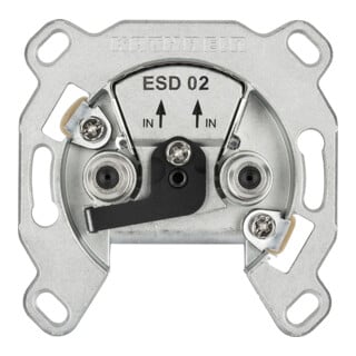 Kathrein SAT-Steckdose 2fach ESD 02
