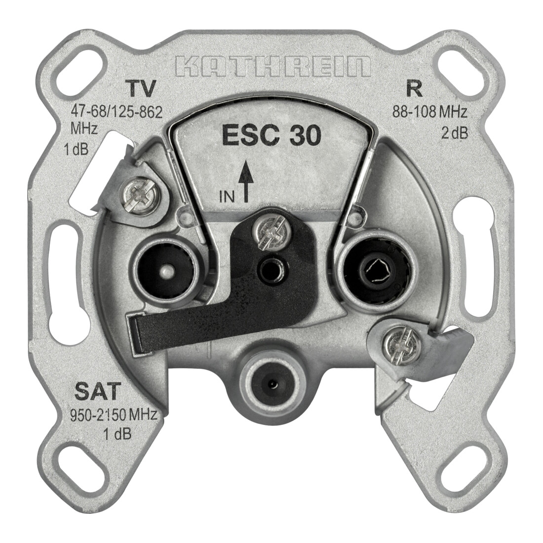 Kathrein SAT-Steckdose 3-fach Einzelanschlussdose ESC 30