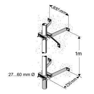 Kathrein Support mât ZTH 01