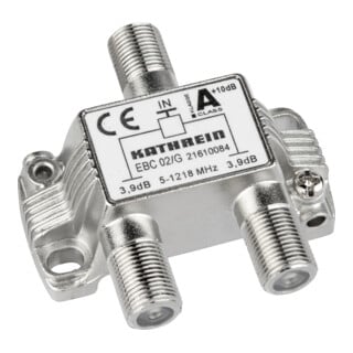 Kathrein Verteiler 2f. 5-1218 MHz 3,9dB EBC 02/G