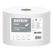 KATRIN Papier de nettoyage blanc 2 plis 22x38 cm 1500 feuilles