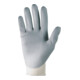 KCL Handschuhe Camapur Comfort nahtloses Trikot mit PU-Beschichtung weiß/grau-2