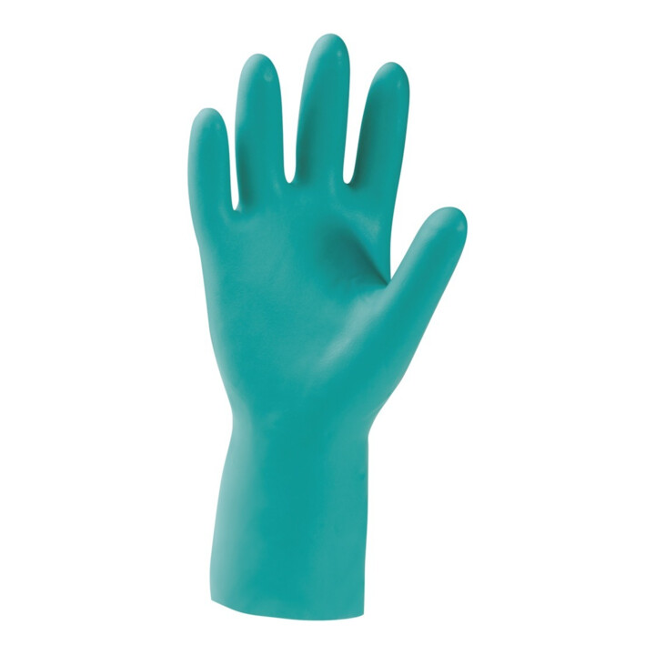 KCL Chemiehandschuh Camatril Velours 730 Gr.9 grün EN 388,EN 374 Kat.III