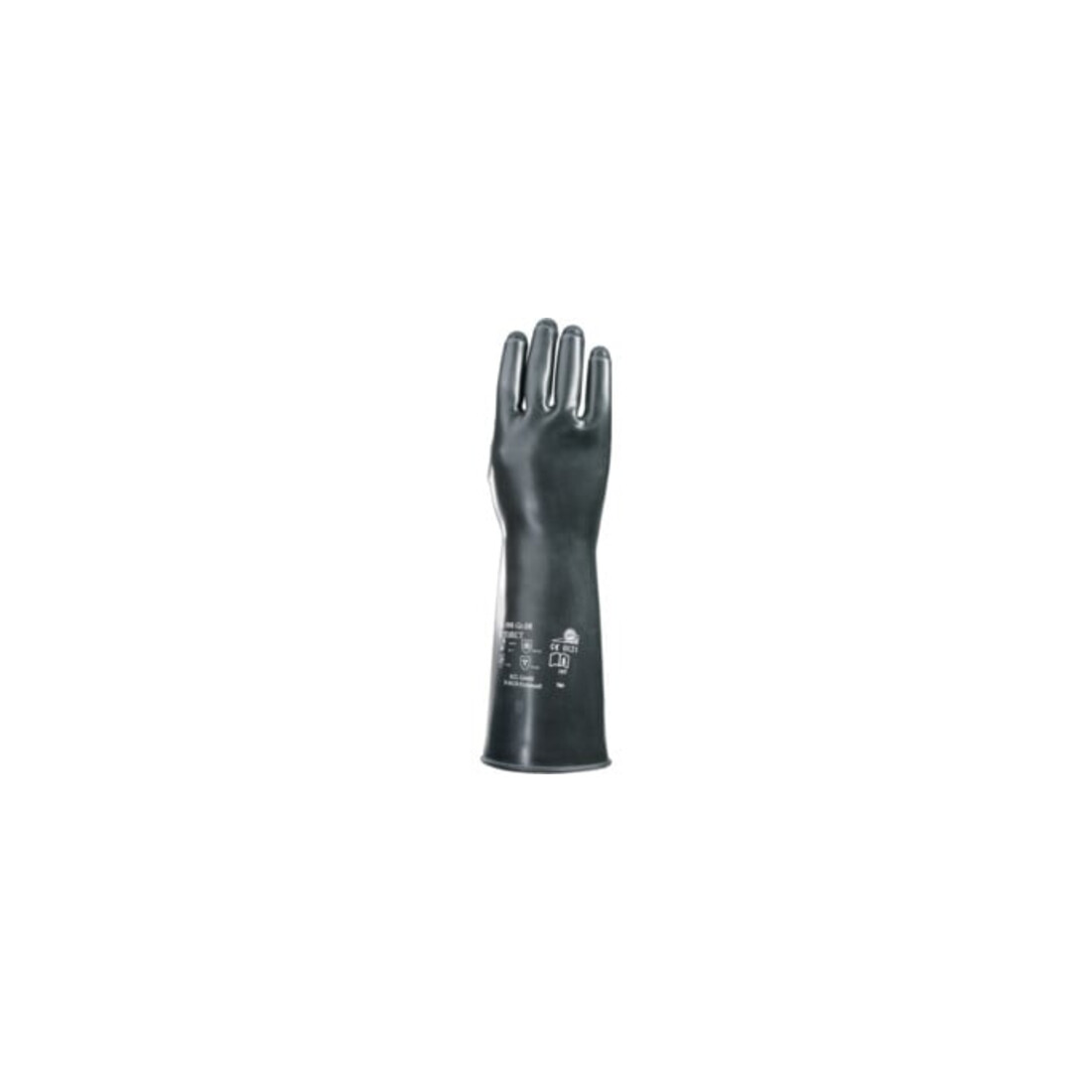 KCL Handschuhe Butoject 898 schwarz Chemikalienschutz mit Rollrand
