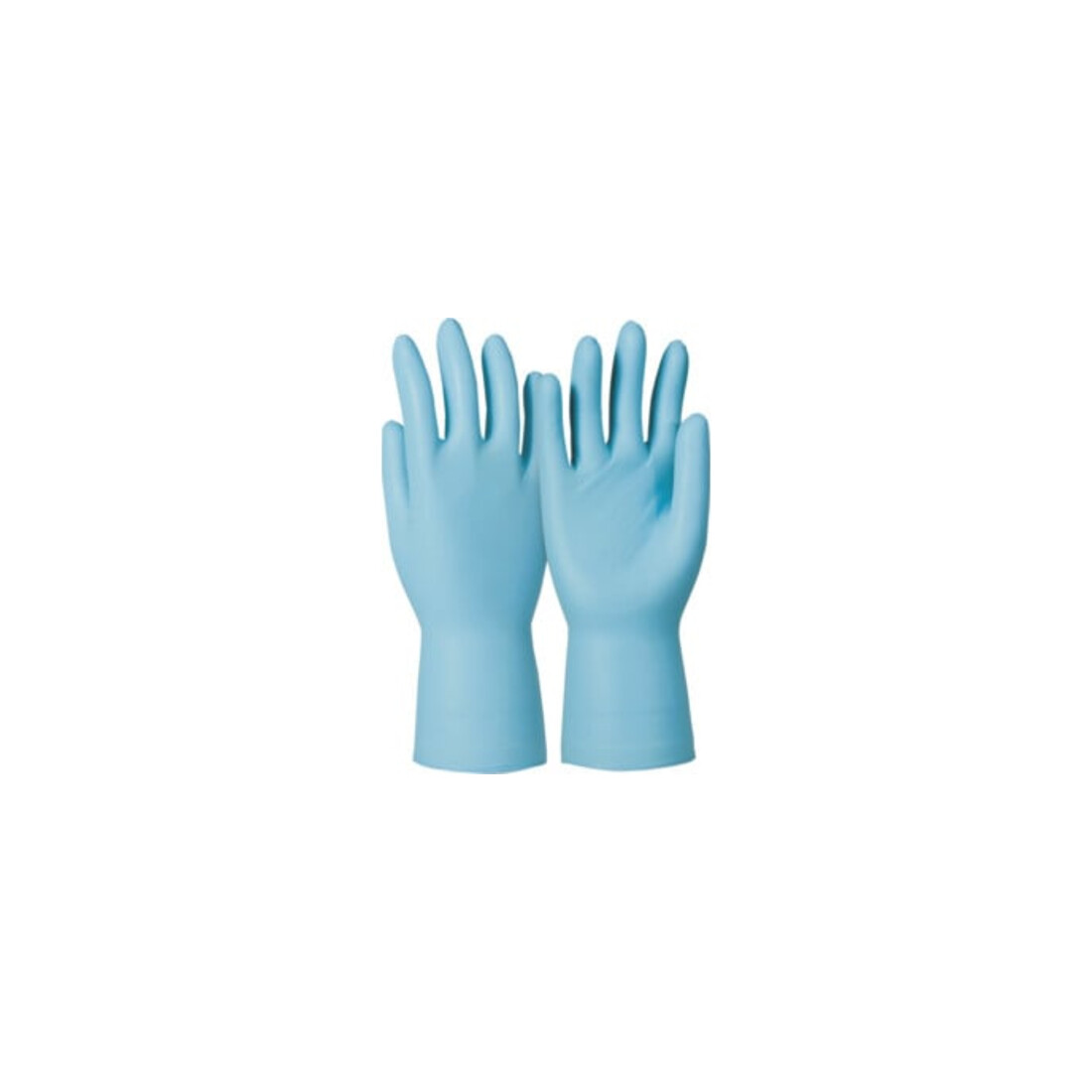Gants jetables Honeywell Dermatril P 743 bleu nitrile