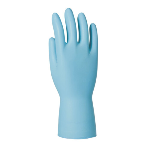 Gants jetables Honeywell Dermatril P 743 bleu nitrile