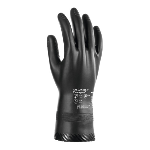 KCL Guanti Camapren 720 nero velurizzato 