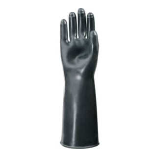 KCL Handschoenen Butoject 898 zwart chemische bescherming met gerolde manchet