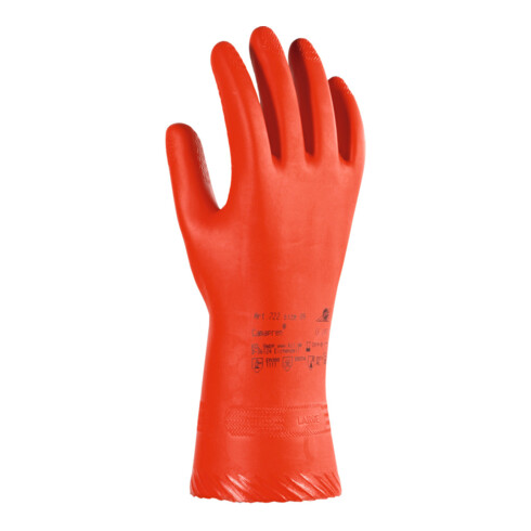KCL Handschoen voor bescherming tegen chemicaliën, paar Camapren 722, Handschoenmaat: 10