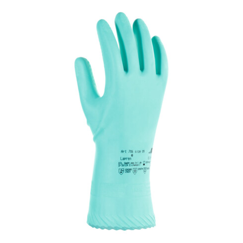 KCL latex handschoenen Lapren 706 groen velours