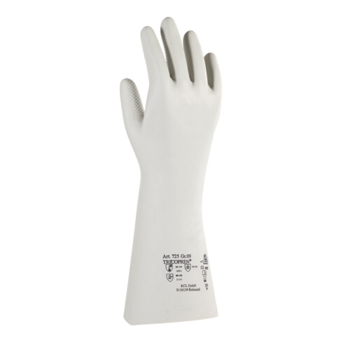 KCL Handschoen voor bescherming tegen chemicaliën, paar Tricopren 725, Handschoenmaat: 8