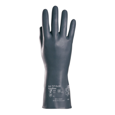 KCL Gants Nitoprène 717 Nitrile/Chloroprène velouté