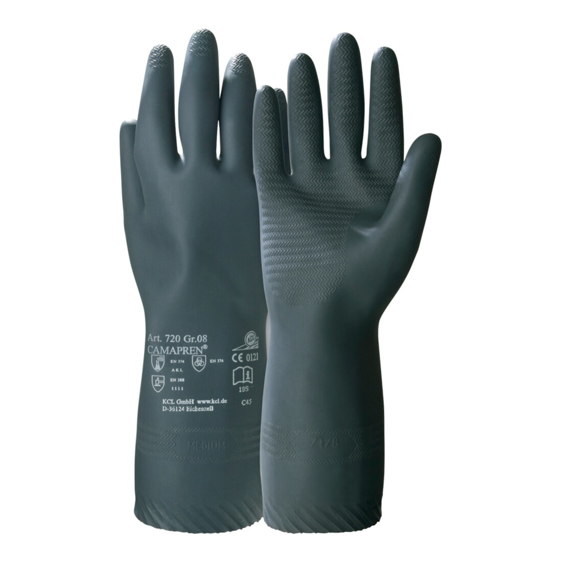 Gants KCL Camapren 720 velours noir