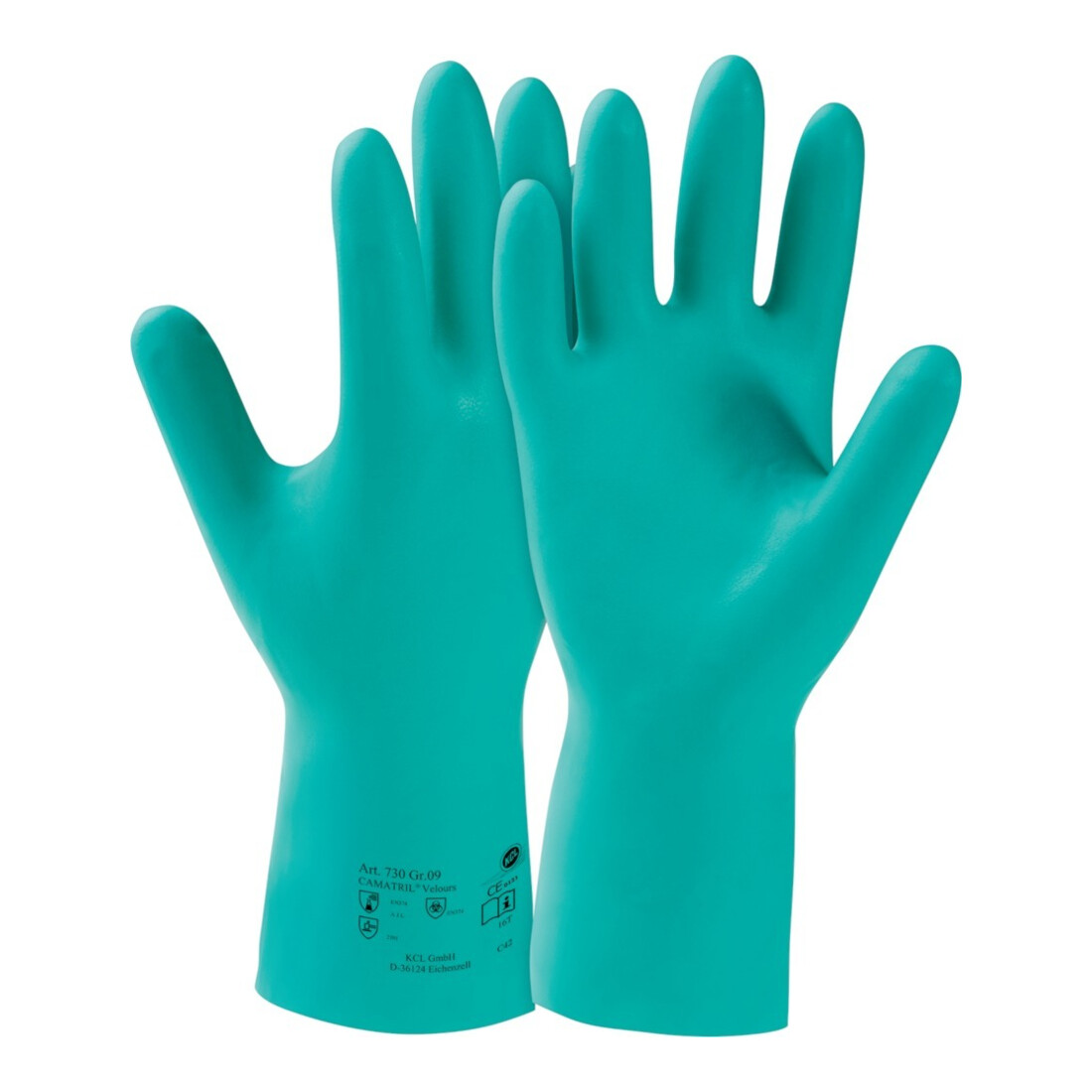Gants KCL Camatril 730 en nitrile velouté