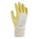 Gants KCL Sahara 100 nitrile avec manchette tricotée jaune-1
