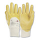 Gants KCL Sahara 100 nitrile avec manchette tricotée jaune-4