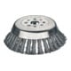 Kegelbürste D.155mm Drahtstärke 0,5mm STA 12mm Bohr.20mm 10000min-¹ LESSMANN-1