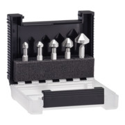 Kegelsenker-Bit Set 5-tlg. 1/4" in Box (28027)