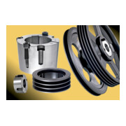 Keilrillenscheibe SPA/13, 4 rainures, 224 mm, manchon conique 3020