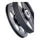Keilrillenscheibe SPA/13, 4 rainures, 560 mm, Bague conique 3535-3