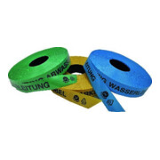 KELMAPLAST Ruban de signalisation de tranchée 250 m Attention câble fibre optique, min. 80 % regranulé, bleu