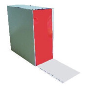 KELMAPLAST Ruban de signalisation rouge/blanc 250 m rouleau, n°11-TL