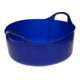 KERBL Bac flexible FlexBag bleu 15 l plat-1