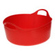 KERBL Bac flexible FlexBag rouge 15 l plat-1