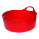 KERBL Bac flexible FlexBag rouge 15 l plat-3