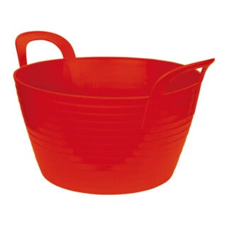 KERBL Flexibler Trog FlexBag rot 12 ltr.