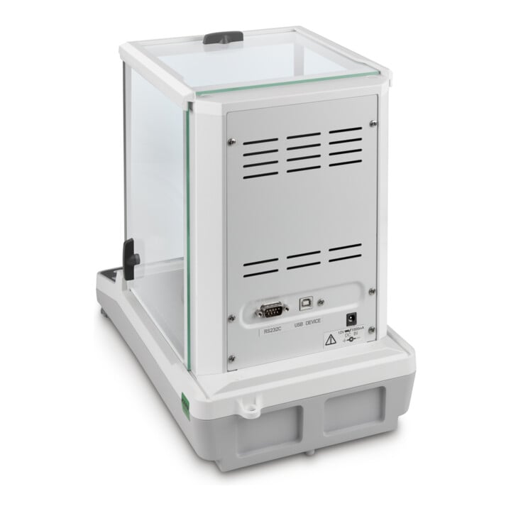 Kern Analysenwaage ABJ 220-4NM+C kalibriert, Wägebereich 220 g, Ablesbarkeit 0,1 mg