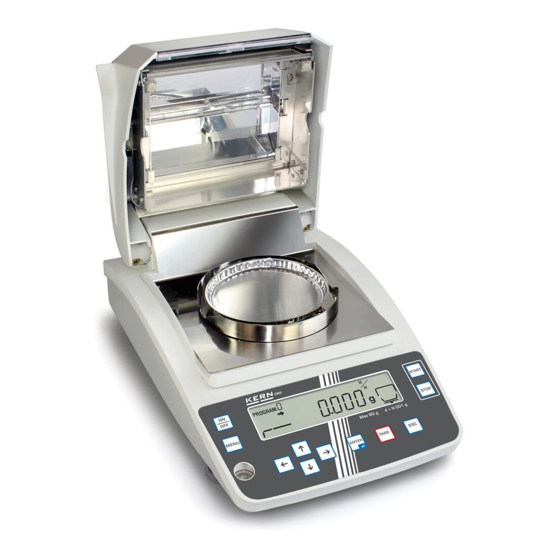 Kern Analyseur d'humidité DBS 60-3, capacité 60 g, précision 0,001 g