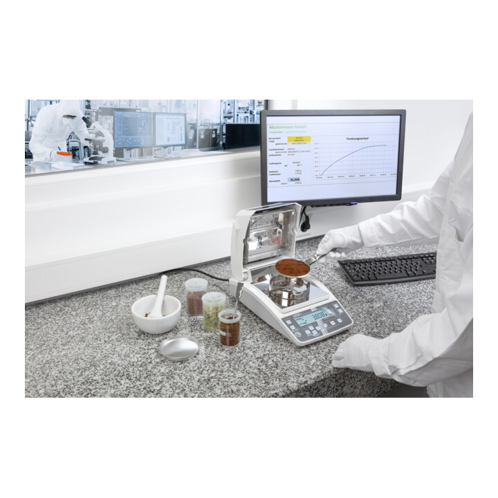 Kern Analyseur d'humidité DBS 60-3, capacité 60 g, précision 0,001 g