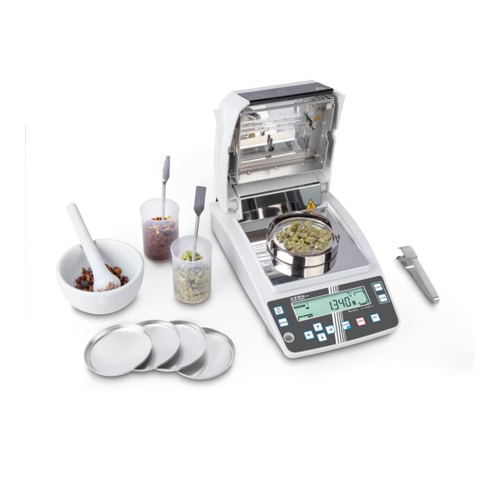 Kern Analyseur d'humidité DBS 60-3, capacité 60 g, précision 0,001 g