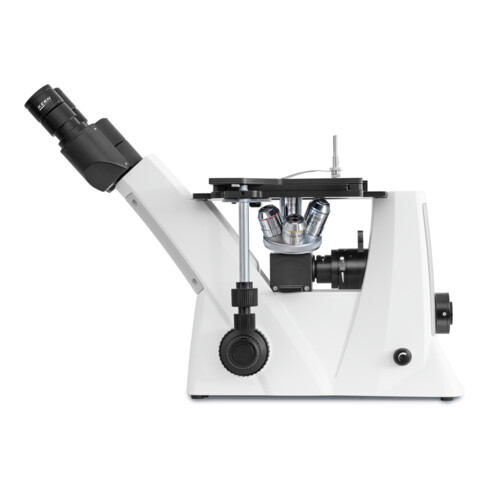 Kern Metallurgisches Mikroskop (Invers) OLM 170, Trino., 5/10/20/50×, 5W LED