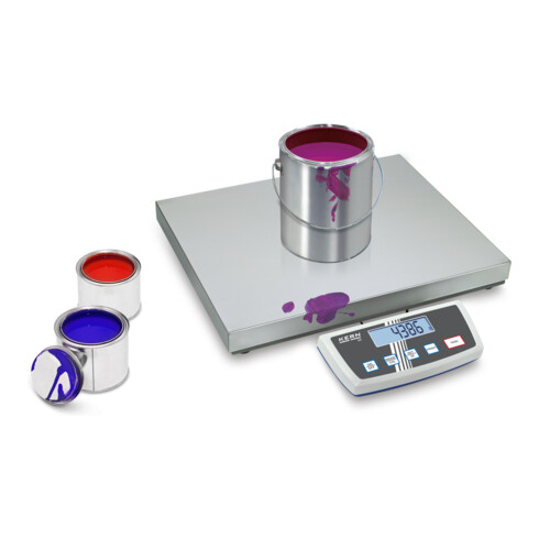 Kern Paketwaage DE 60K1DL+C kalibriert, Wägebereich 30 | 60 kg, Ablesbarkeit 1 | 2 g