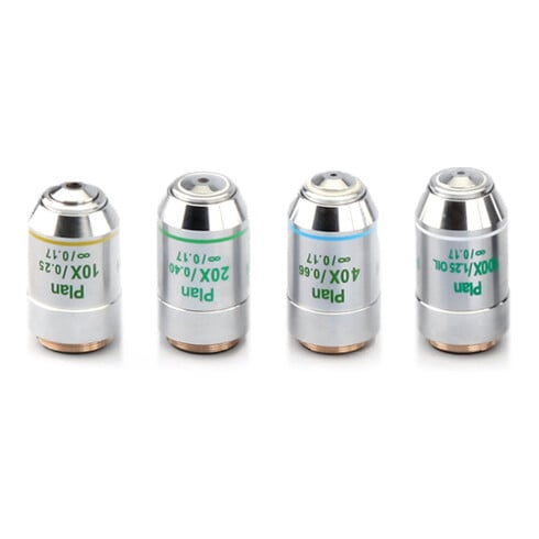 Kern Phasenkontrastmikroskop OBN 159, Trinokular, InfPlan, WF10×20, 3W LED