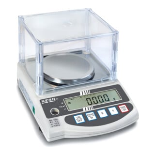 Kern Präzisionswaage EW 6200-2NM, Wägebereich 6200 g, Ablesbarkeit 0,01 g