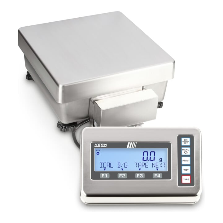 Kern Präzisionswaage FEJ 62K-4DM, Wägebereich 6200 | 62000 g, Ablesbarkeit 0,1 | 1 g