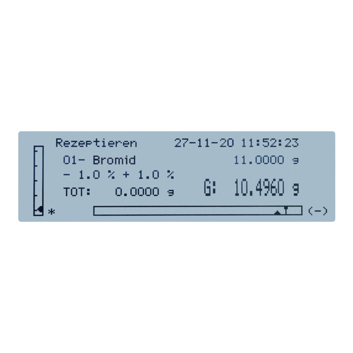 Kern Präzisionswaage PLS 420-3F+C kalibriert, Max = 420 g, d = 0,001 g
