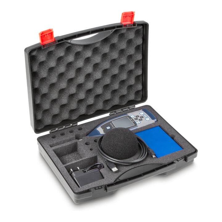 Kern Schallpegelmesser SW 1000, Klasse I, Messbereich 20-134 dB, Ablesbarkeit 0,1 dB
