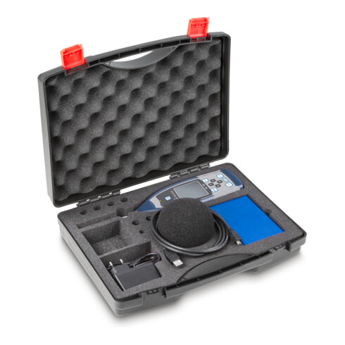 Kern Schallpegelmesser SW 1000, Klasse I, Messbereich 20-134 dB, Ablesbarkeit 0,1 dB