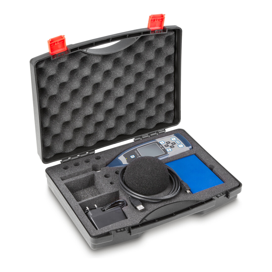 Kern Schallpegelmesser SW 1000, Klasse I, Messbereich 20-134 dB, Ablesbarkeit 0,1 dB