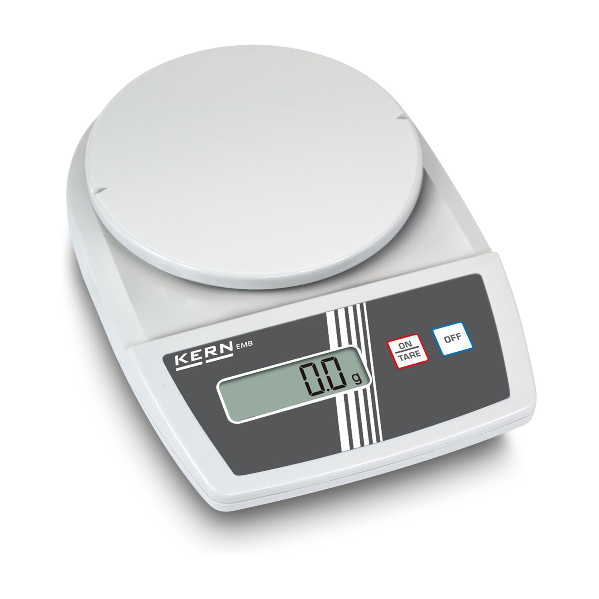 Kern Schulwaage EMB 5.2K1+C kalibriert, Wägebereich 5200 g, Ablesbarkeit 1 g ; KERN & Sohn