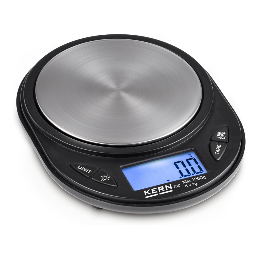Kern Taschenwaage TGC 500-1S05, Wägebereich 500 g, Ablesbarkeit 0,1 g