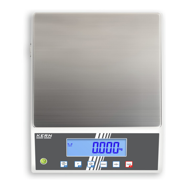 Kern Tischwaage FCB 30K1+C kalibriert, Wägebereich 30000 g, Ablesbarkeit 1 g