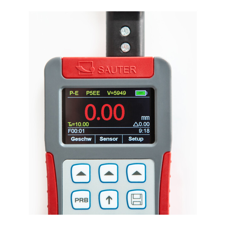 Kern Ultraschall-Materialdickenmessgerät-extern TO 100-0.01EE, Ablesbarkeit 0,01 mm