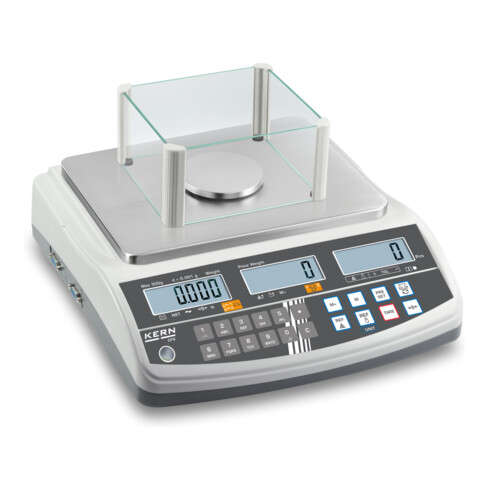 Kern Zählwaage CFS 300-3+C kalibriert, Wägebereich 300 g, Ablesbarkeit 0,001 g