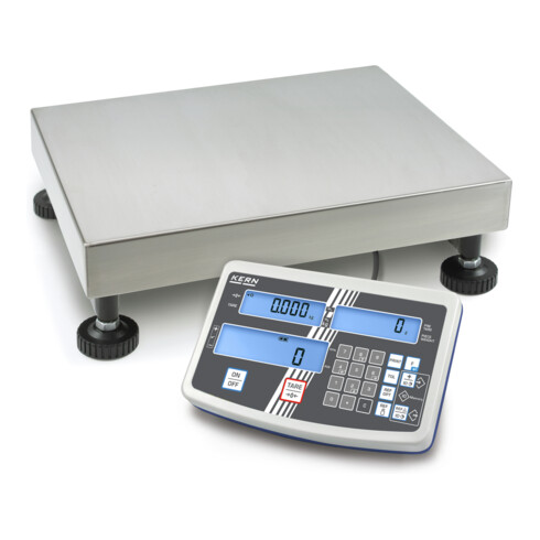 Kern Zählwaage IFS 60K0.5D+C kalibriert, Wägebereich 30|60 kg, Ablesbarkeit 0,5|1 g
