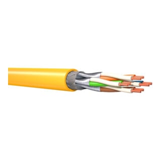 Kerpen Datacom Datenkabel ML PRO1000 Kat.7 gelb 4P S/FTP AWG23